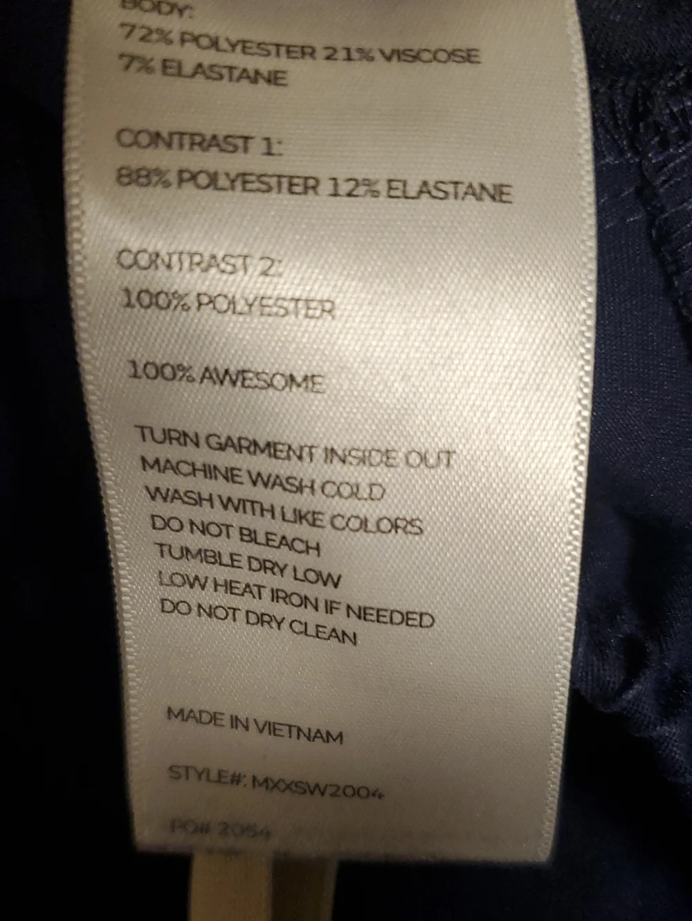 FIGS Men's Tansen Navy Jogger Pants Lg